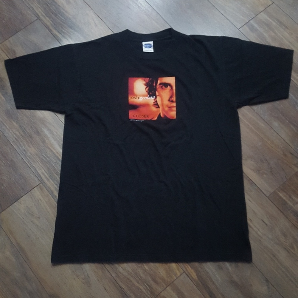 Josh Grobin Tour Shirt Sz L Cygnus Tag NOS 2004